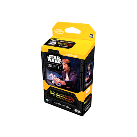 PACK DE MAZOS HAN SOLO + BOBA FETT SALTO A LA VELOCIDAD DE LA LUZ