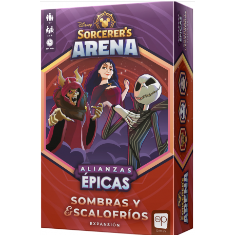 Expansi&oacute;n Sombras y Escalofr&iacute;os - Disney Sorcerer&rsquo;s Arena Alianzas &Eacute;picas