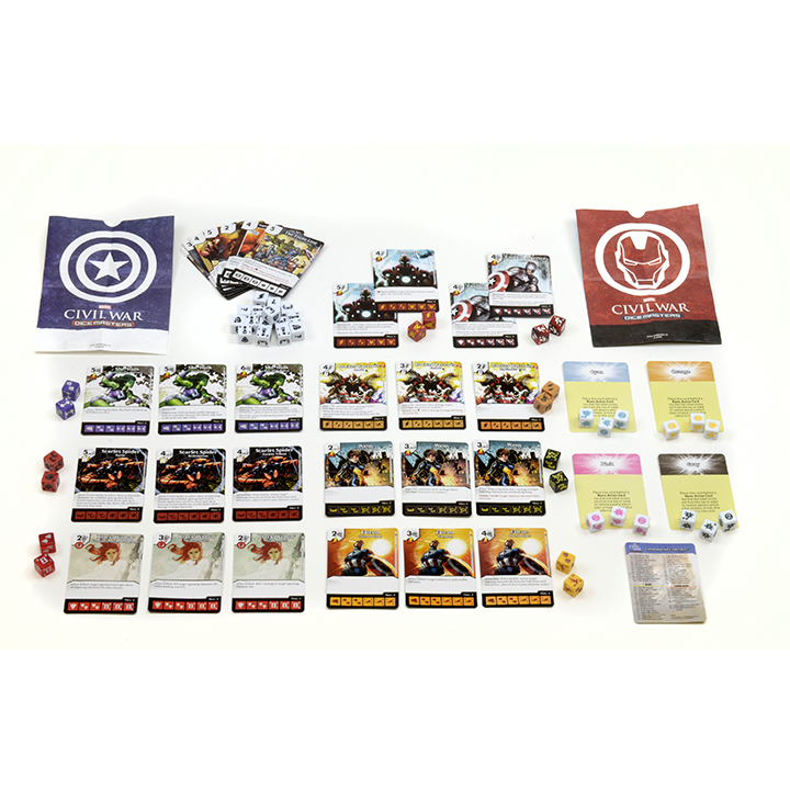 CIVIL WAR DICE MASTERS+  PROMO CHICA ARDILLA - Imagen 2