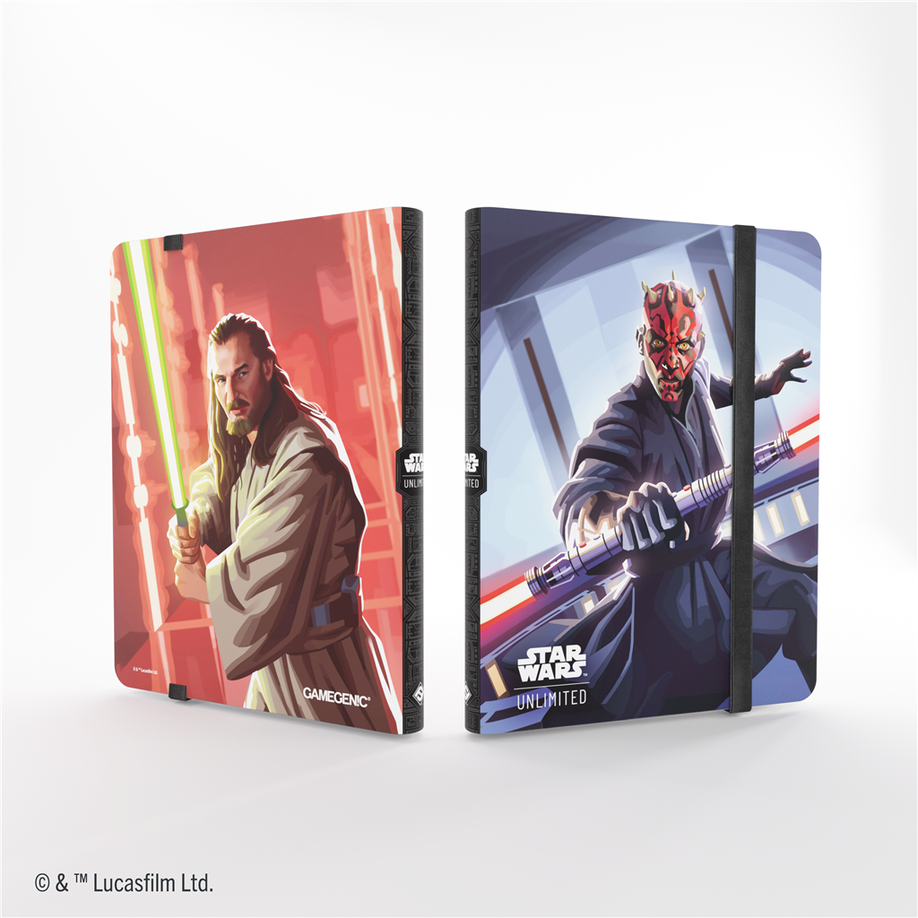 SW: Unlimited 18-Pocket Album Set 5 Qui-Gon/Maul - Imagen 2