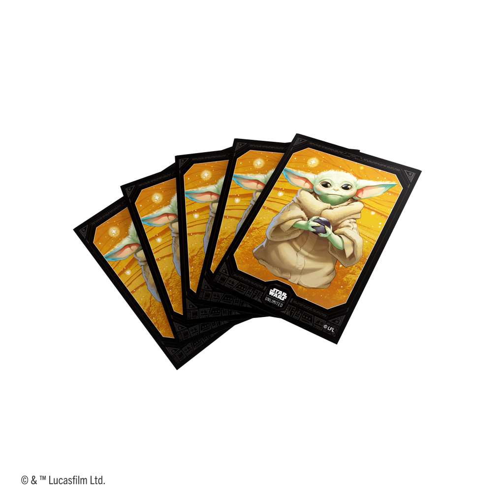 SW: Unlimited Art Sleeves Set 5 Grogu - Imagen 2