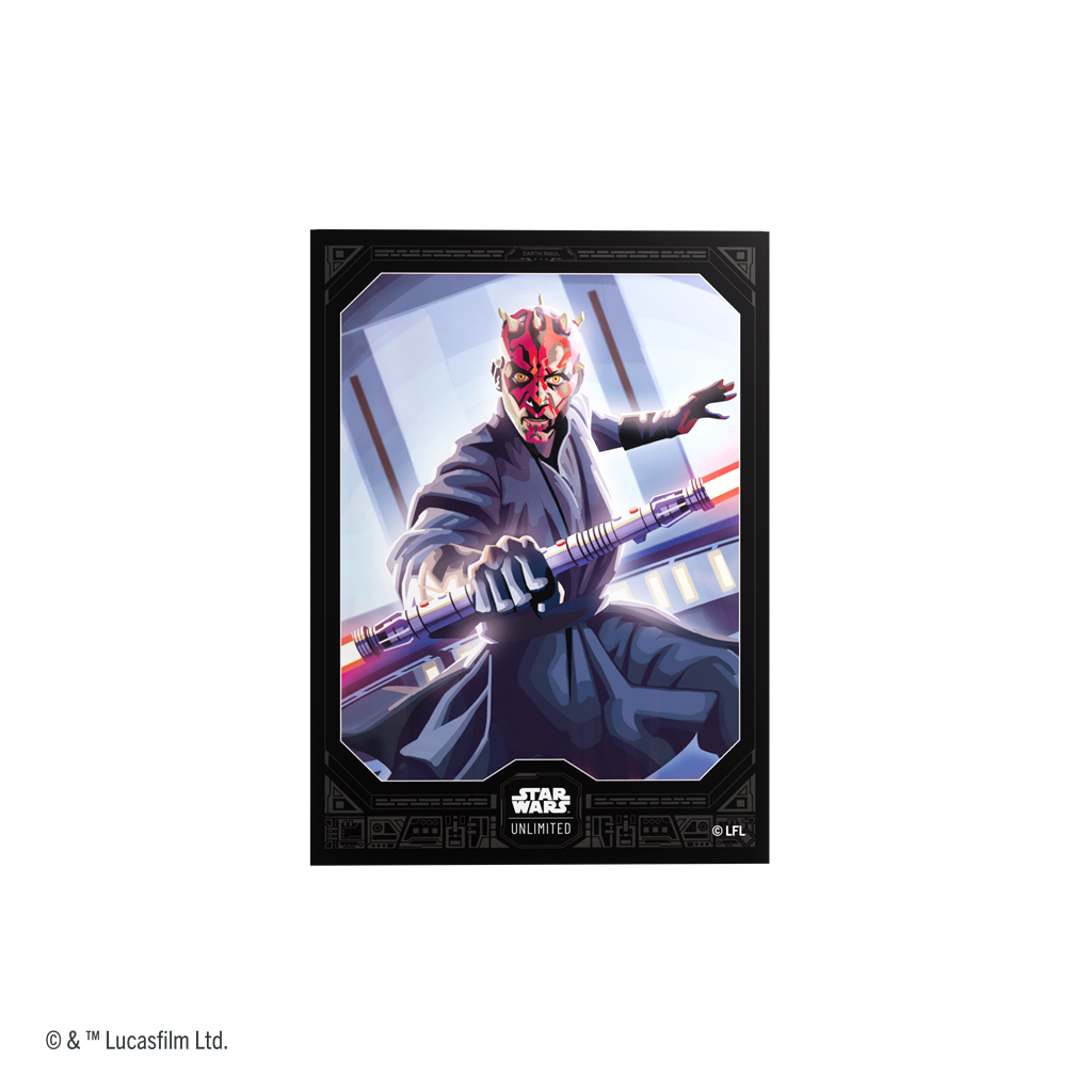 SW: Unlimited Art Sleeves Set 5 Darth Maul - Imagen 2