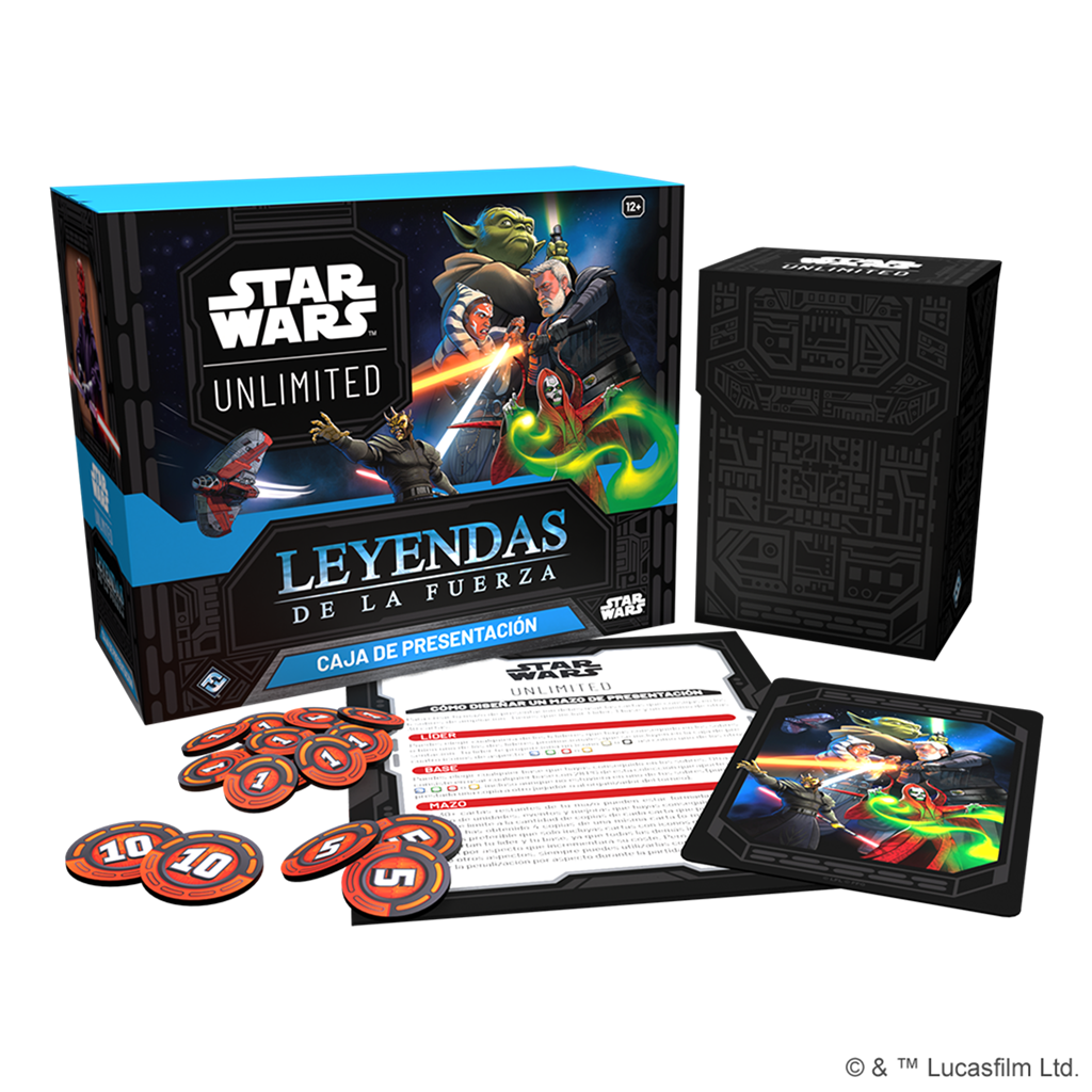 SWU: Leyendas de la Fuerza Caja de presentaci&oacute;n - Imagen 2