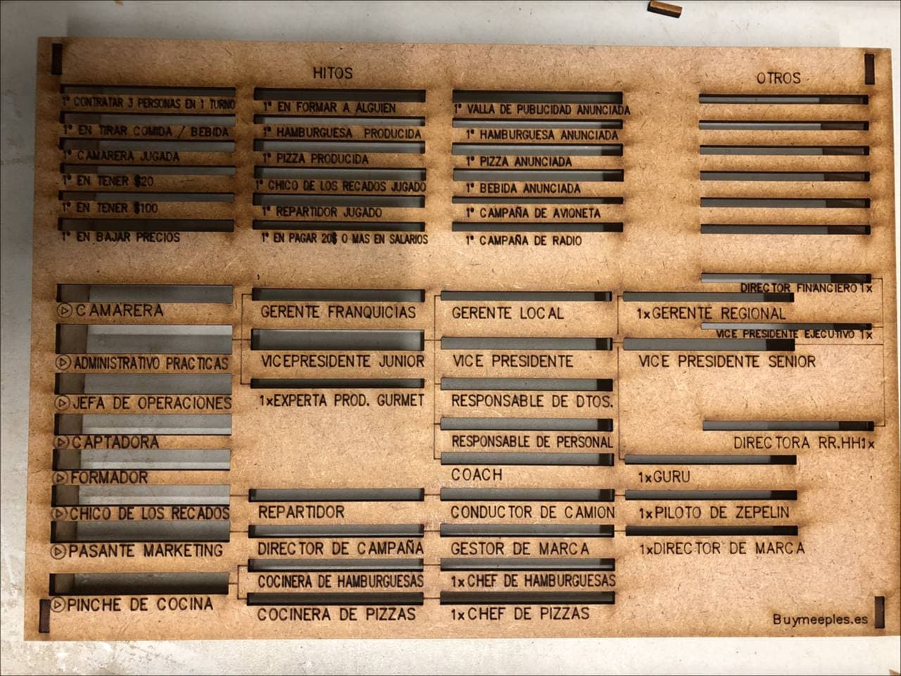 INSERTO para FOOD CHAIN MAGNATE (montado) CASTELLANO - Imagen 6