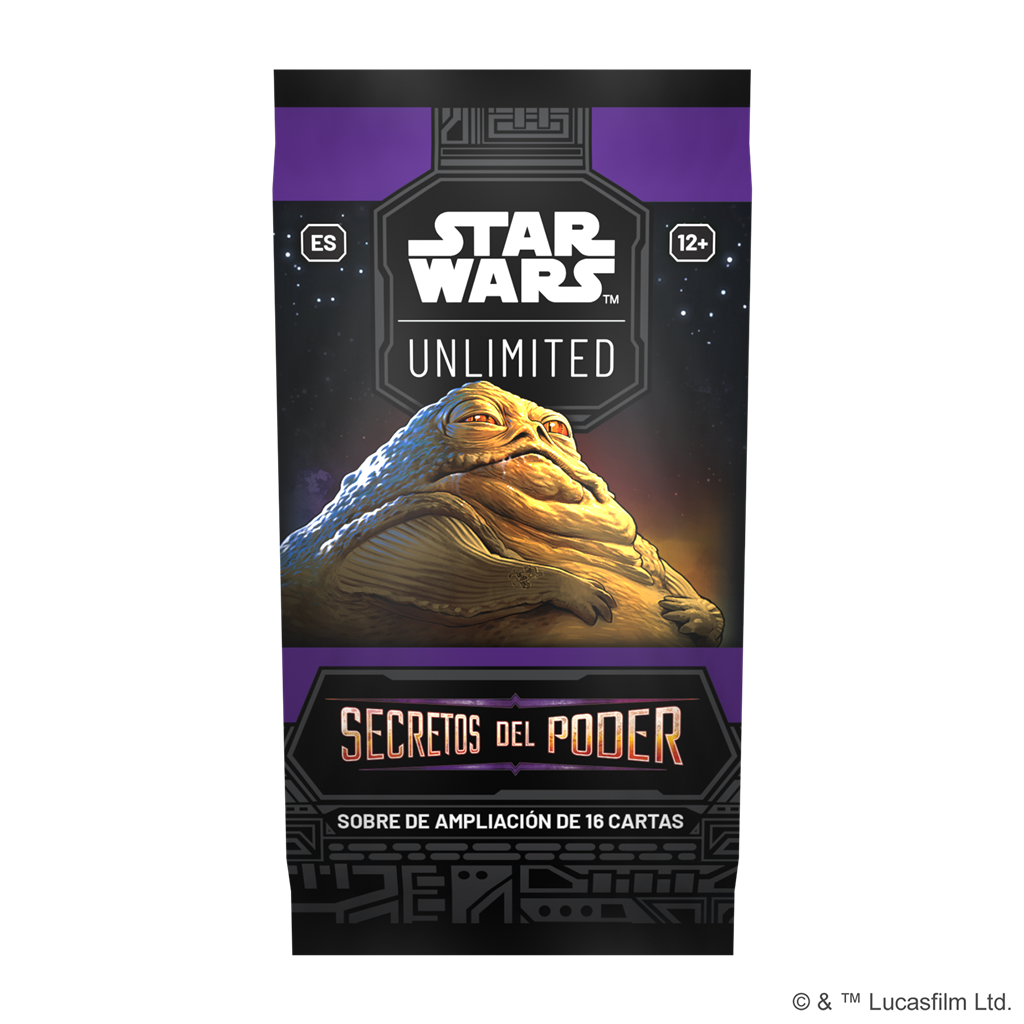 Starwars Unlimited: Secretos del Poder Expositor Sobres ESP (24 sobres) - Imagen 5