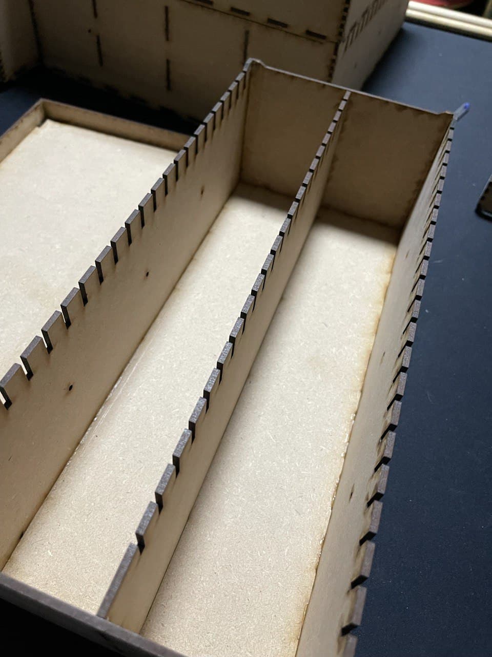 Multibox 10x16  PACK DE 2  CAJAS - CARTAS std- Caja de madera sin montar - Imagen 2