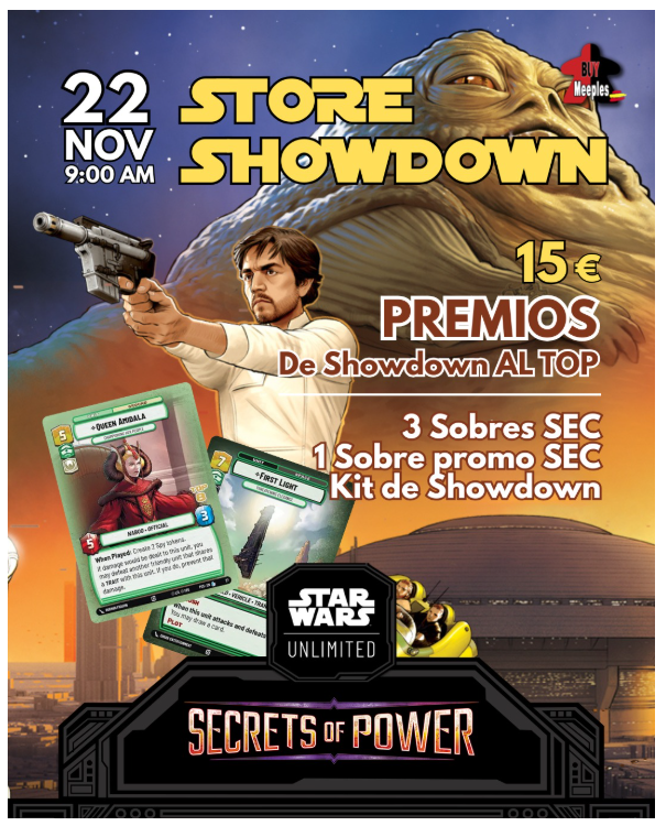 SHOWDOWN 22 de NOVIEMBRE - STARWARS UNLIMITED 2025 - Imagen 2