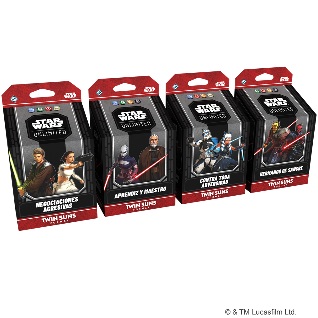 2026 Twin Suns Mazos (Pack de 4 mazos) - Imagen 2