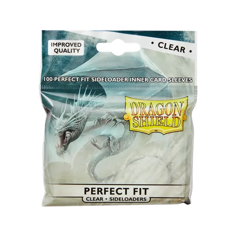 100 FUNDAS STANDARD DRAGON SHIELD PERFECT FIT SIDELOADERS CL