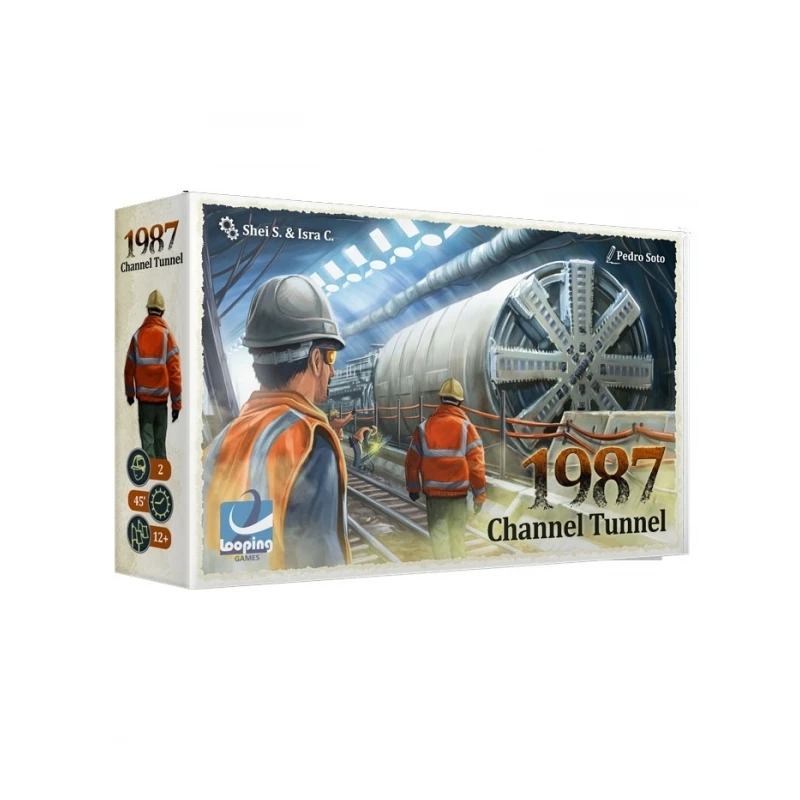 1987 Channel Tunnel Juego De Mesa Looping Games