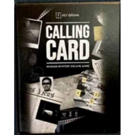 Calling Card: An Immersive Murder Mystery Escape Game (kickstarter version)