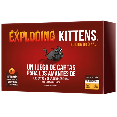 EXPLODING KITTENS EDICION ORIGINAL (Castellano)