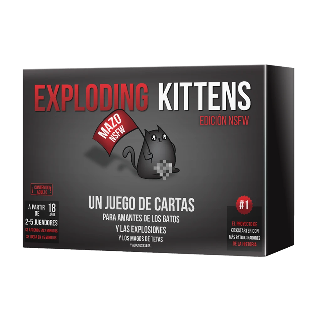 EXPLODING KITTENS EDICION NSFW (Castellano)