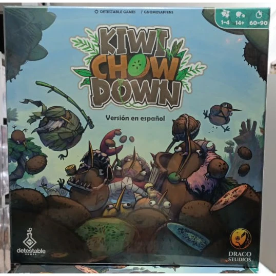 KIWI CHOW DOWN + EXP GOOEY 5TO JUGADOR + NEST MINIATURES (VERSION  KICKSTARTER)