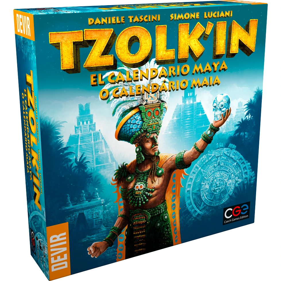 TZOLK´IN EL CALENDARIO MAYA JUEGO DE MESA (CASTELLANO)