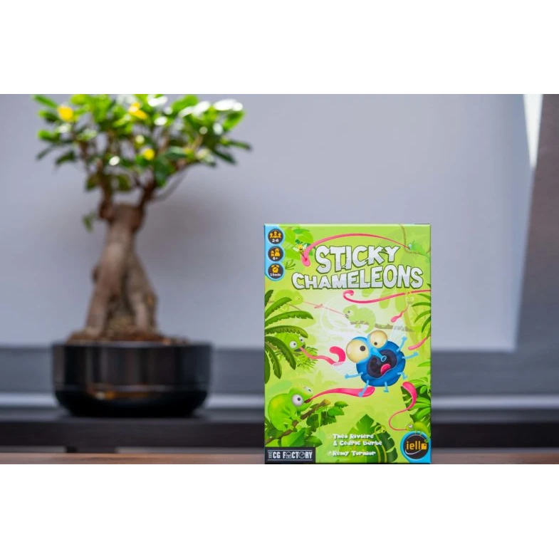 Sticky Chameleons Juego De Mesa Para Ni&ntilde;os En Espa&ntilde;ol