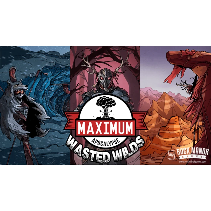 MAXIMUM APOCALYPSE WASTED WILDS KICKSTARTER VERSION (INGLES)