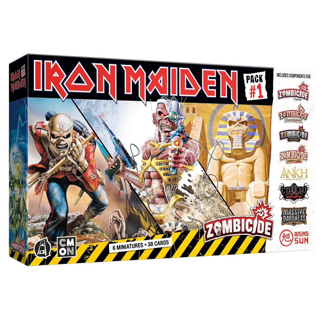 Zombicide: Iron Maiden Character Pack 1+2+3 (CASTELLANO) (¡¡¡ojo!!! 1 DE LAS EXPANSIONES ESTA con el