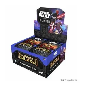 STARWARS UNLIMITED - CAJA DE  24 SOBRES SOMBRAS DE LA GALAXIA - Imagen 2