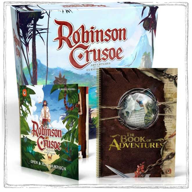 ROBINSON CRUSOE EDICION COLECCIONISTA KICKSTARTER + LIBRO DE AVENTURAS (VERSION GAMEFOUND)