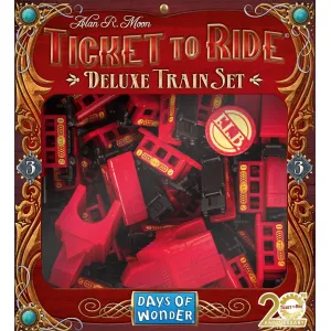 Deluxe Train Set 20th Anniversary - Ticket To Ride (Inglés) - ROJO - Imagen 2