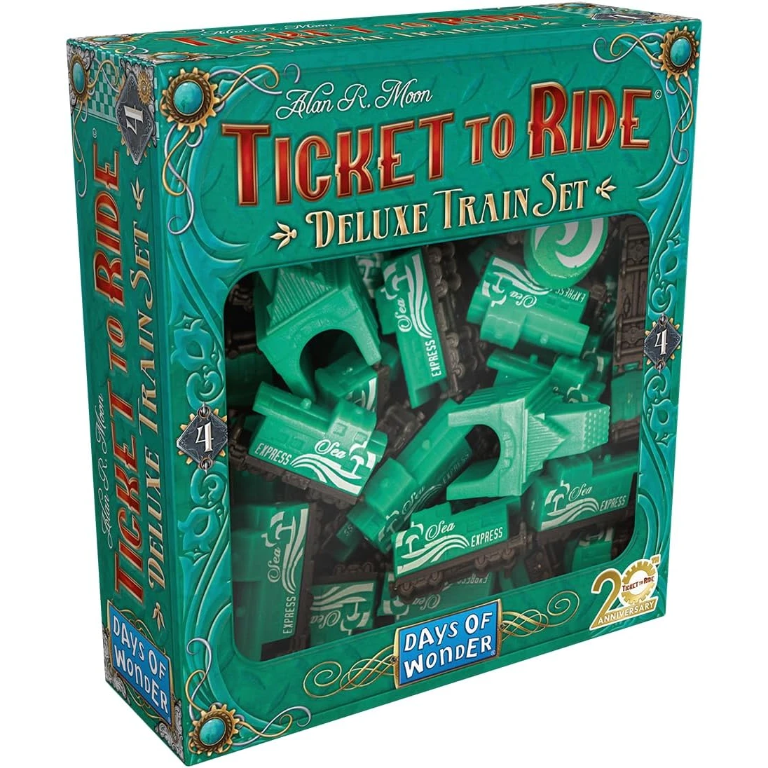 Deluxe Train Set 20th Anniversary - Ticket To Ride (Ingl&eacute;s)
