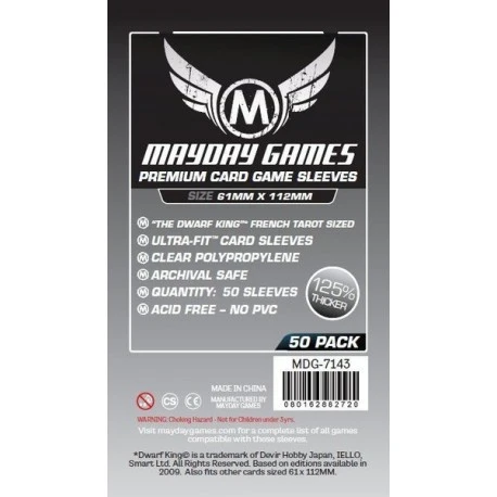 Fundas Mayday Premium Magnum Platinum 61mm X 112mm [Ref:7143]