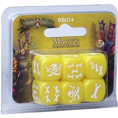 RUM &amp; BONES SET DE DADOS MAZU