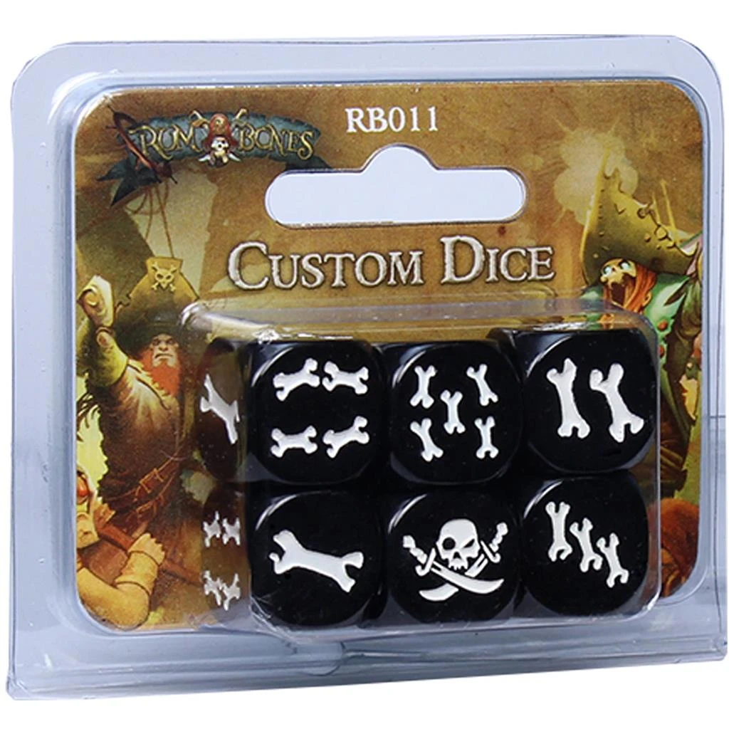 RUM &amp; BONES SET DE DADOS CUSTOM DICE