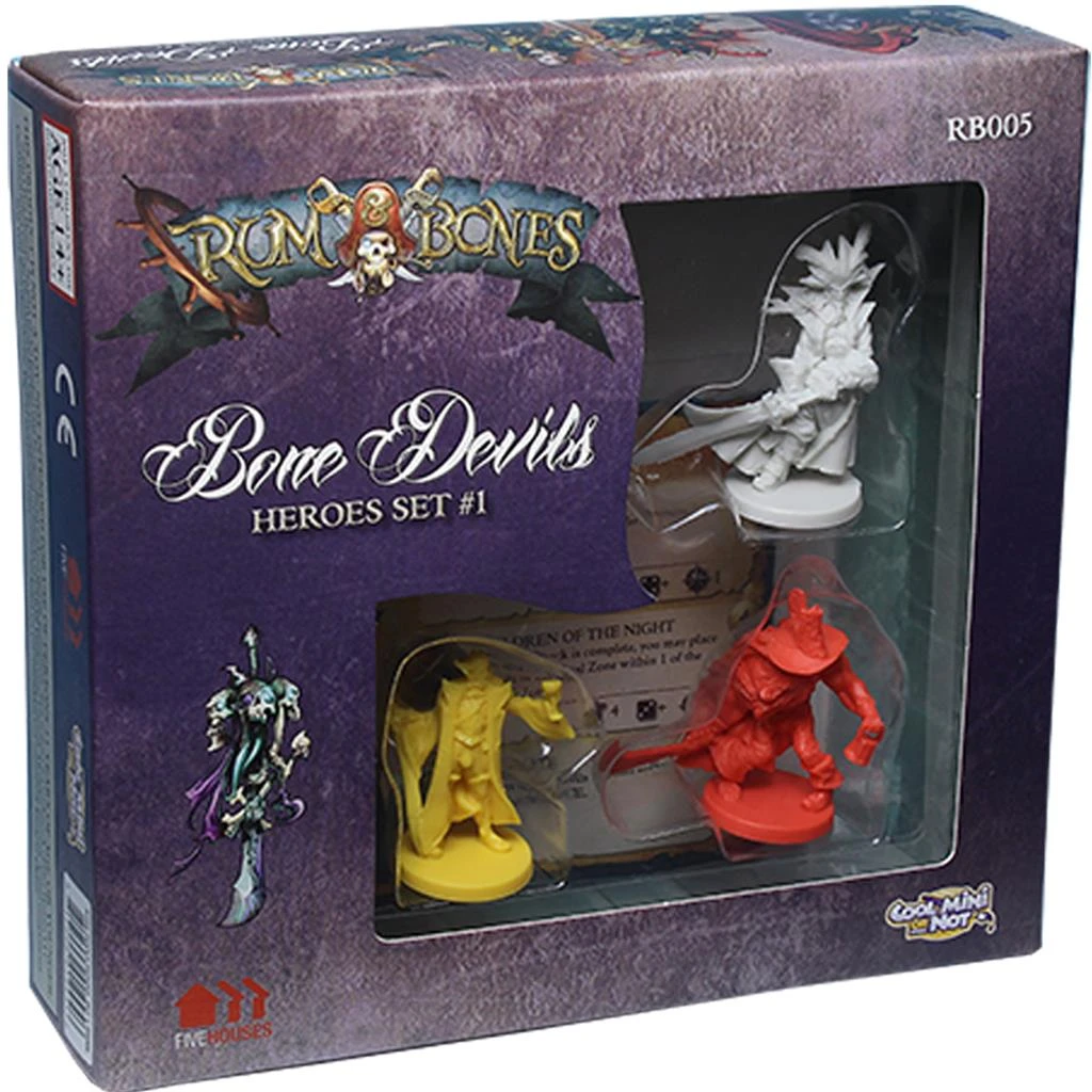 RUM &amp; BONES BONE DEVILS HEROES SET 1