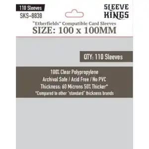 [8838] SLEEVE KINGSETHERFIELDS COMPATIBLE SLEEVES (100 X 100MM) - Imagen 2