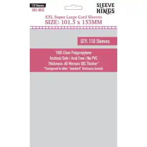 [8832] SLEEVE KINGS XXL SUPER LARGE SLEEVES (101.5X153MM) - Imagen 2