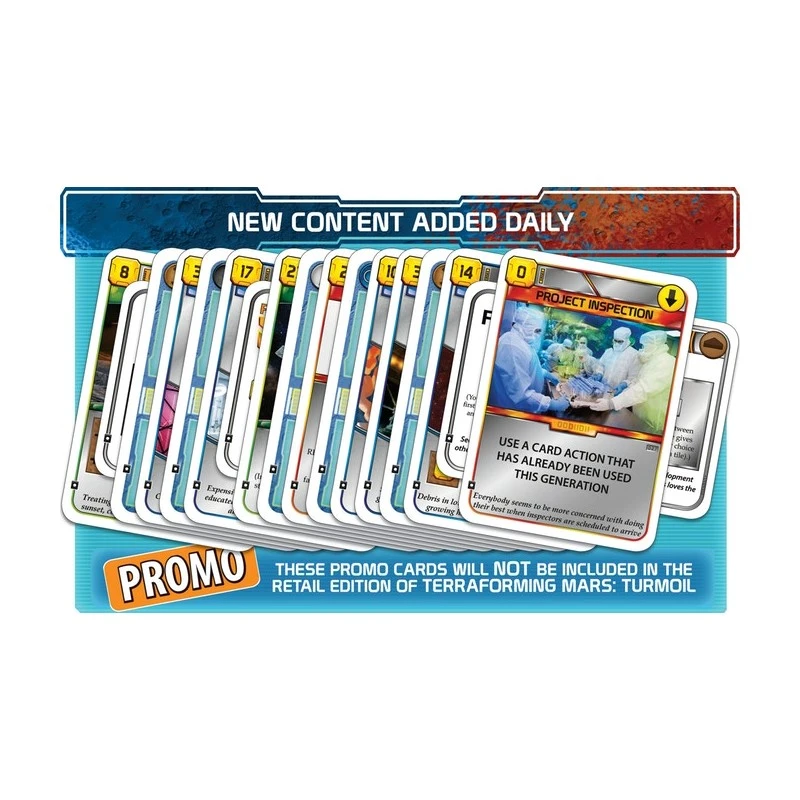 Terraforming Mars: Conflictos - PROMO KS - CARTAS