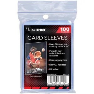 Ultra Pro 100 Pcs Soft Card Sleeves - Imagen 2