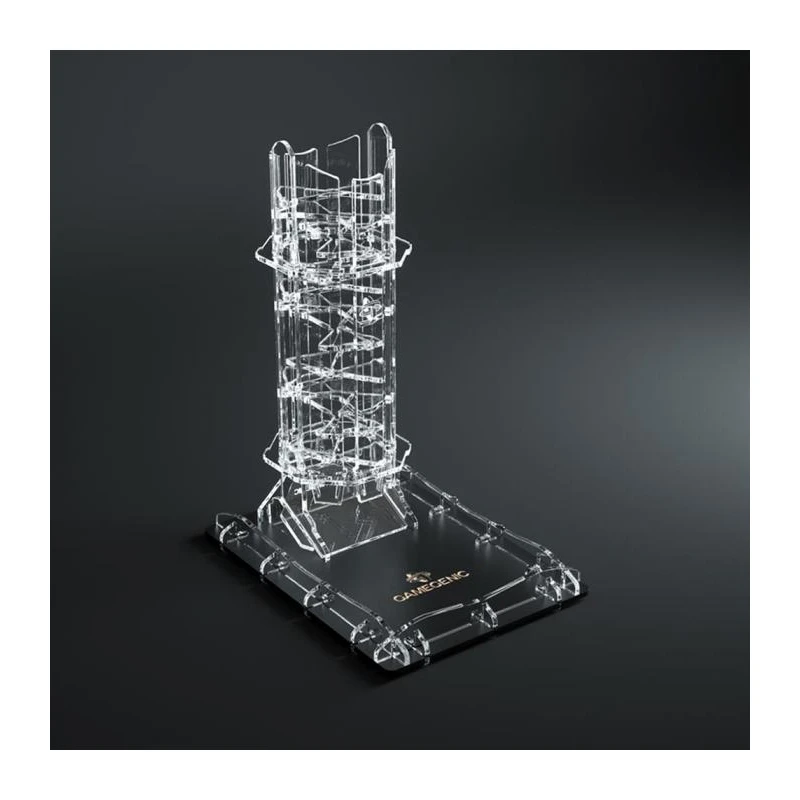 TORRE DE DADOS GAMEGENIC: CRYSTAL TWISTER PREMIUM DICE TOWER