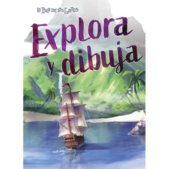La isla de los gatos : Explora y Dibuja