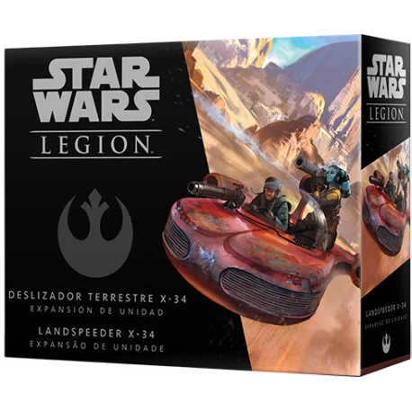 Star Wars: Legi&oacute;n - Unidades Rebeldes - Deslizador Terrestre X-34