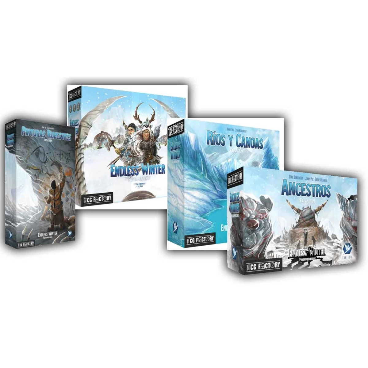 PACK ENDLESS WINTER (CORE+ANCESTORS+RIVERSYRAFS+CAVE PAINTINGS+PROMOS)