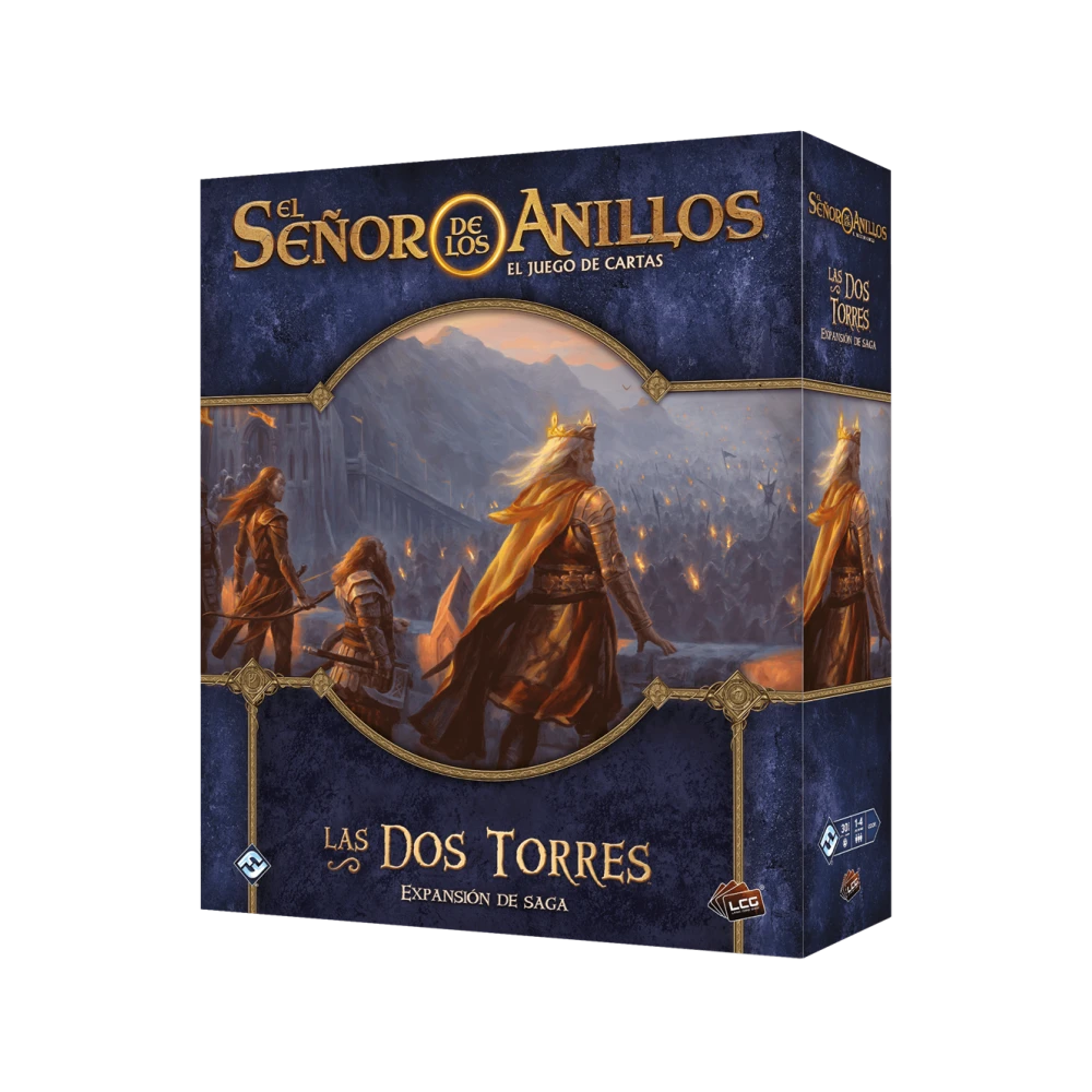 El Señor de los Anillos LCG: Las Dos Torres - Expansión de Saga (Castellano)