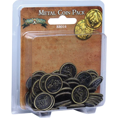 Rum &amp; Bones - Set de Monedas METALICAS