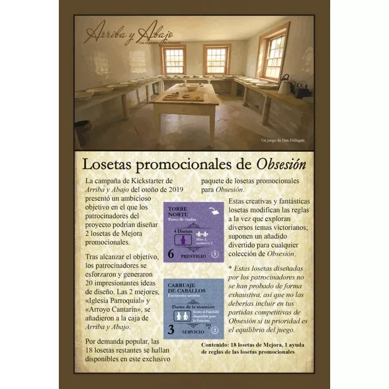 Losetas Promocionales - Obsesi&oacute;n