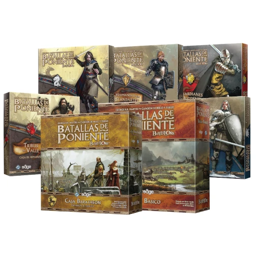 Pack Batallas de Poniente + 6 expansiones (VER DESCRIPCION)