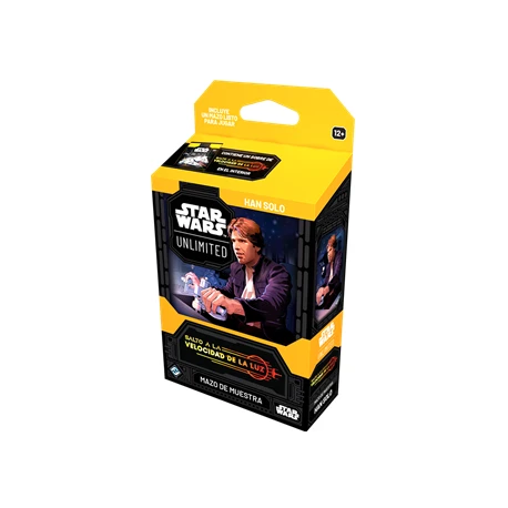 PACK DE MAZOS HAN SOLO + BOBA FETT SALTO A LA VELOCIDAD DE LA LUZ