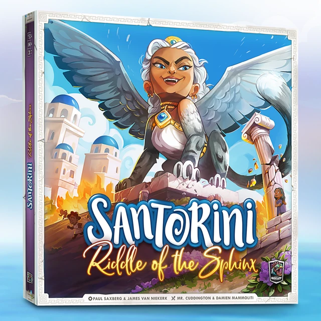 Santorini: Riddle of the Sphinx Deluxe SYNTH CARDS KICKSTARTER (INGLES)
