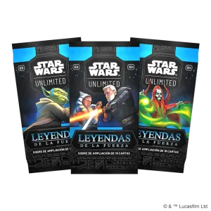 SWU: Leyendas de la Fuerza Caja de 24 sobres ESPAÑOL - Imagen 3