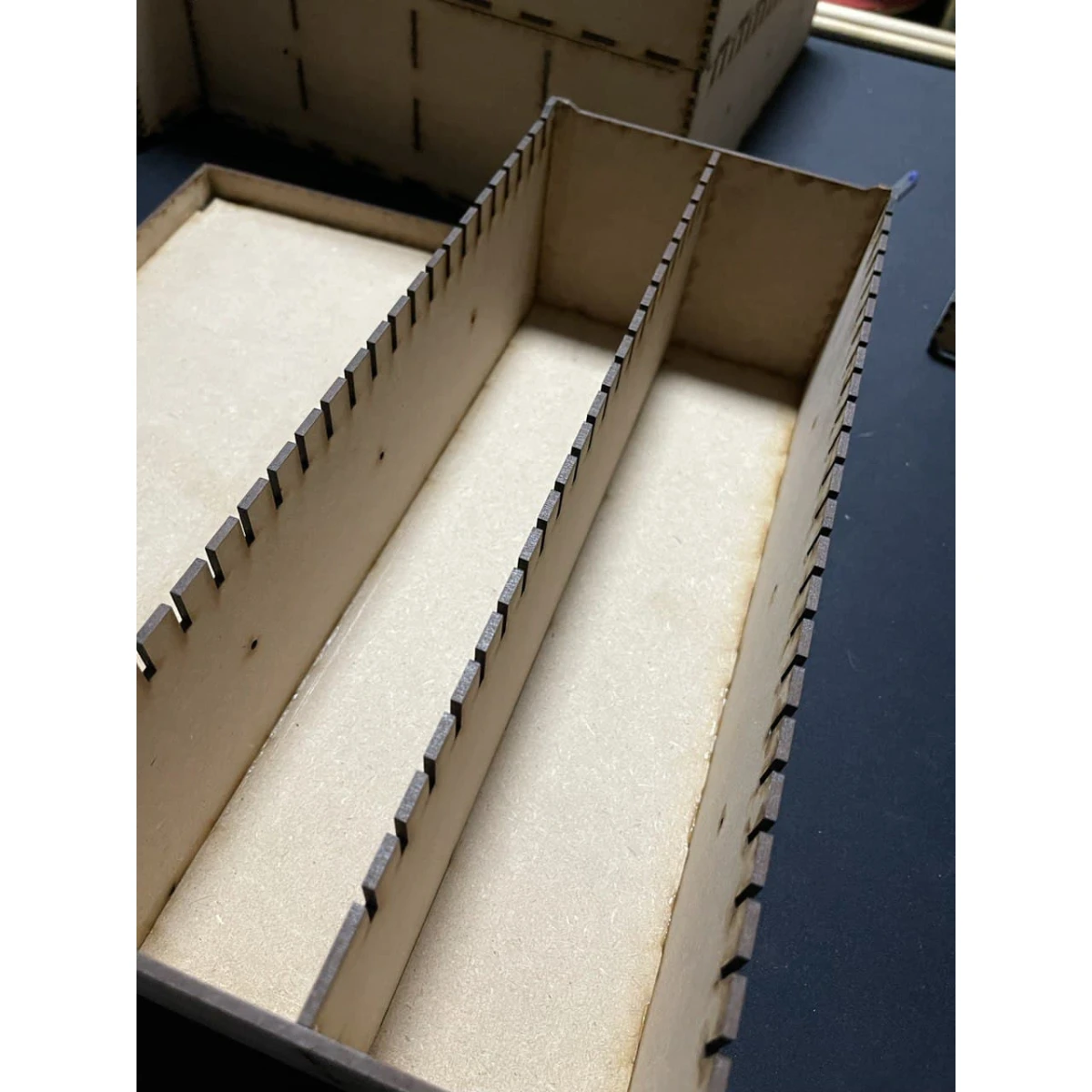 Multibox 10x16  PACK DE 2  CAJAS - CARTAS std- Caja de madera sin montar