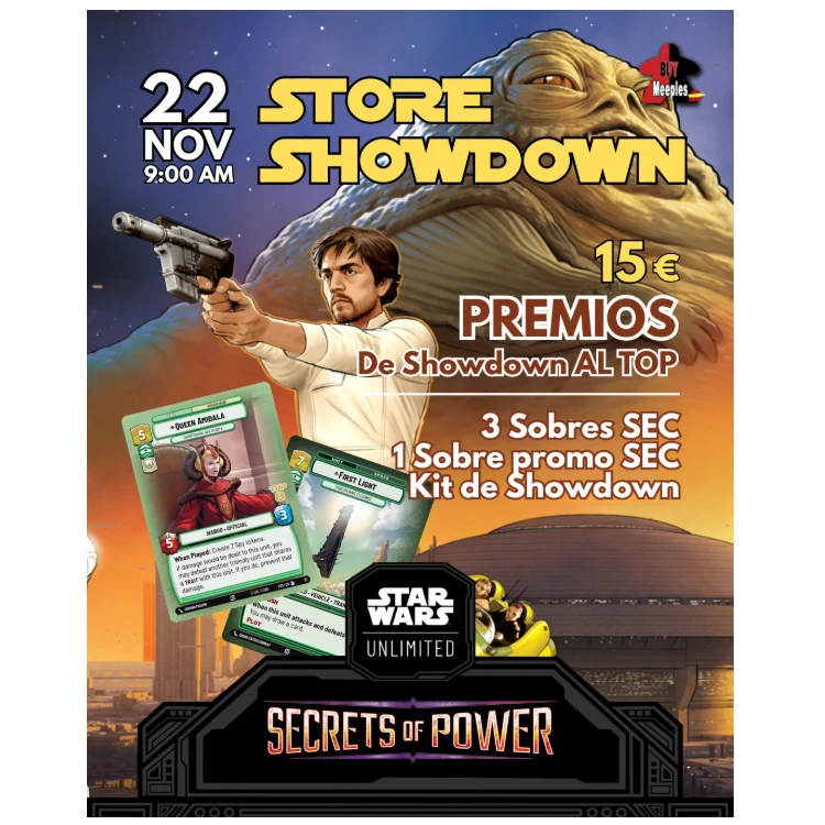 SHOWDOWN 22 de NOVIEMBRE - STARWARS UNLIMITED 2025