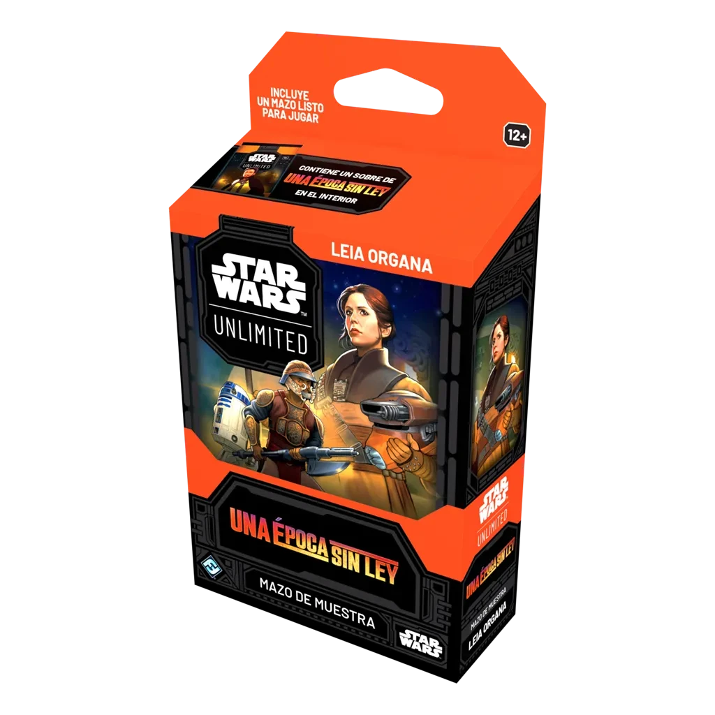 Starwars Unlimited: Una época sin ley Mazo de Leia Organa (Español)