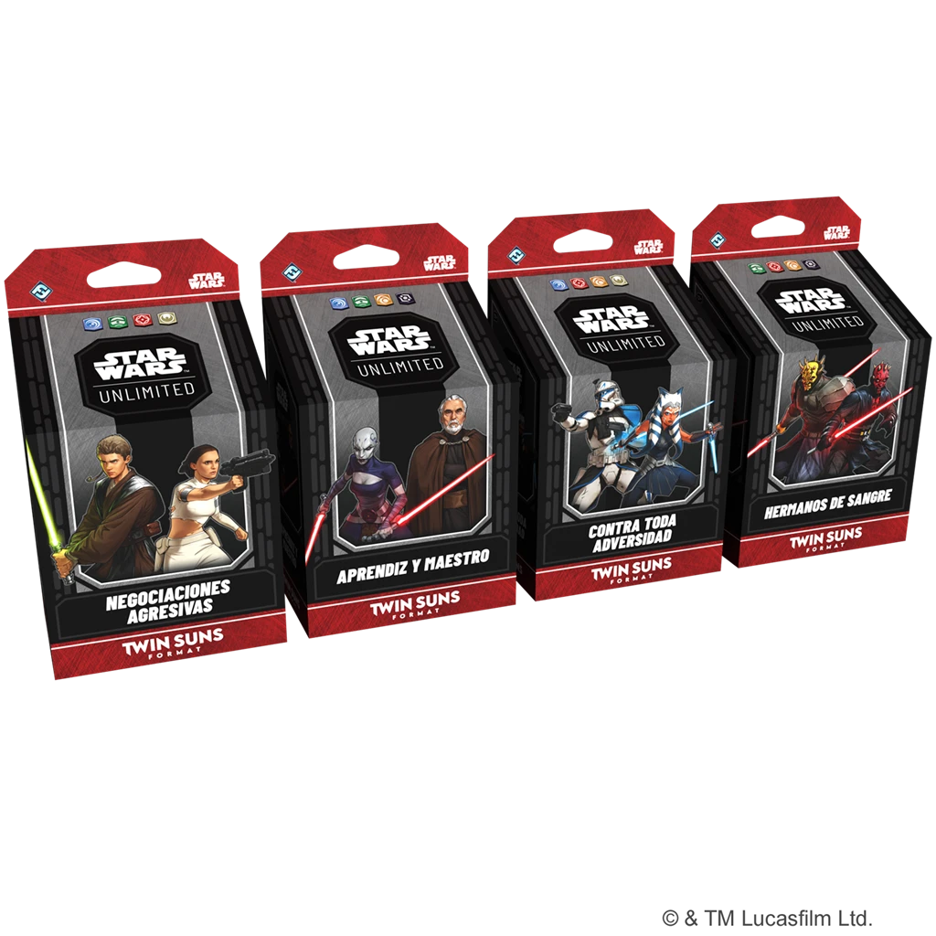 2026 Twin Suns Mazos (Pack de 4 mazos)