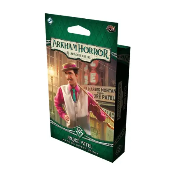 Arkham Horror LCG André Patel Mazo de investigador
